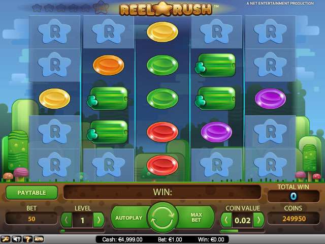 online spielautomaten Reel Rush, NetEnt