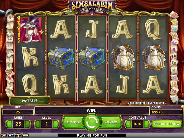 online spielautomaten Simsalabim, NetEnt