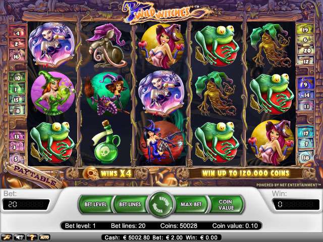 online spielautomaten Wild Witches, NetEnt