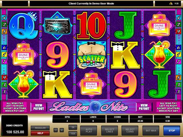 Ladies Nite Automaten Herz Spielautomaten SS Microgaming