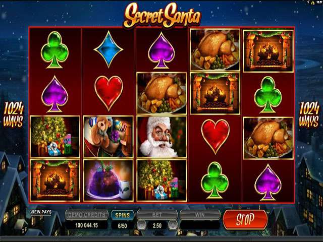 Secret Santa Automaten Herz Spielautomaten SS Microgaming