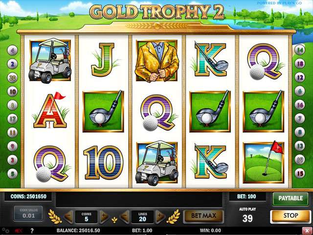 Gold Trophy 2 Automaten Herz Spielautomaten SS Play'n GO