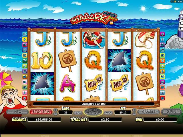 SHAAARK! Superbet Automaten Herz Spielautomaten SS Microgaming