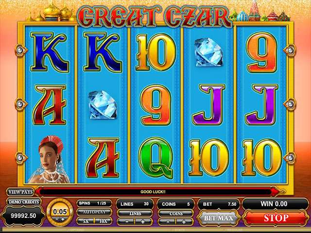 The Great Czar Automaten Herz Spielautomaten SS Microgaming